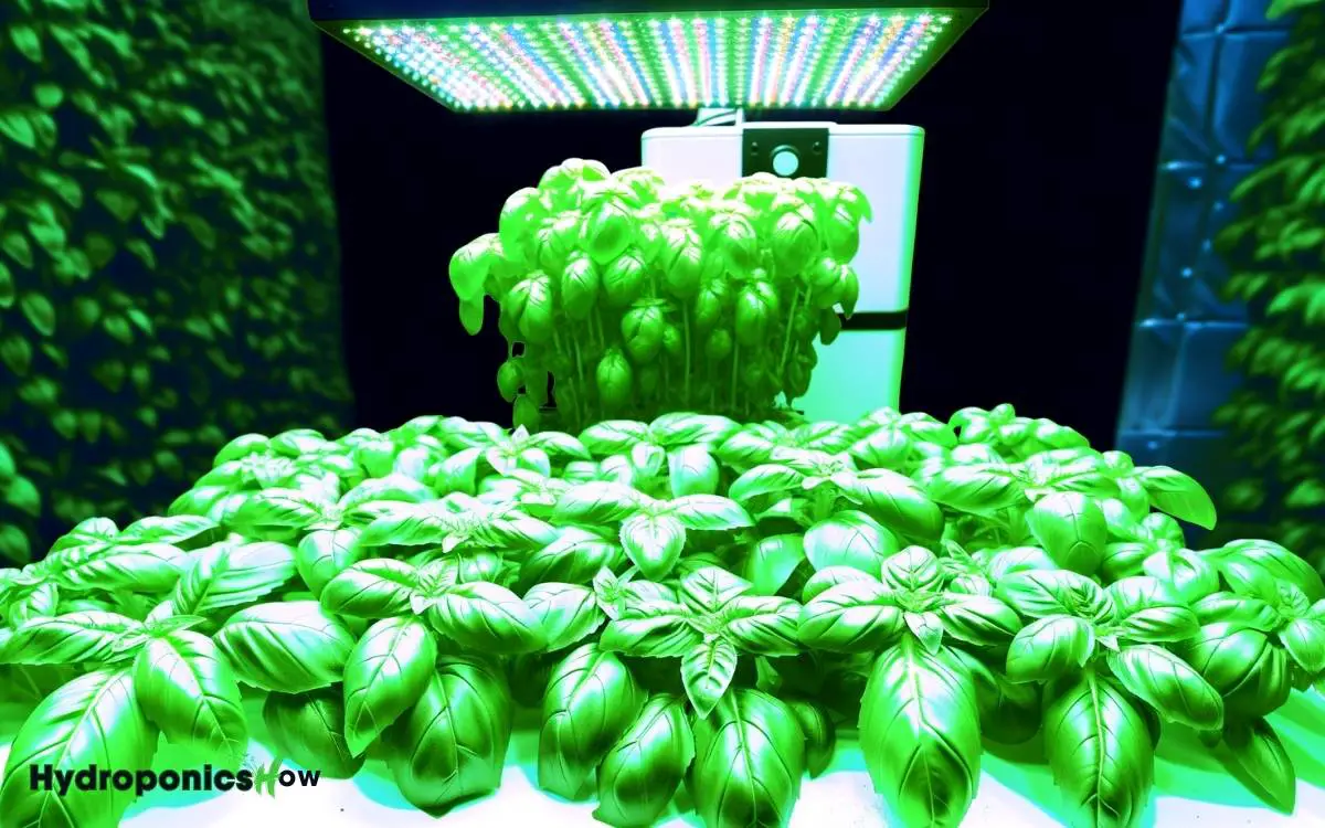 best type of light for growing basil hydroponically