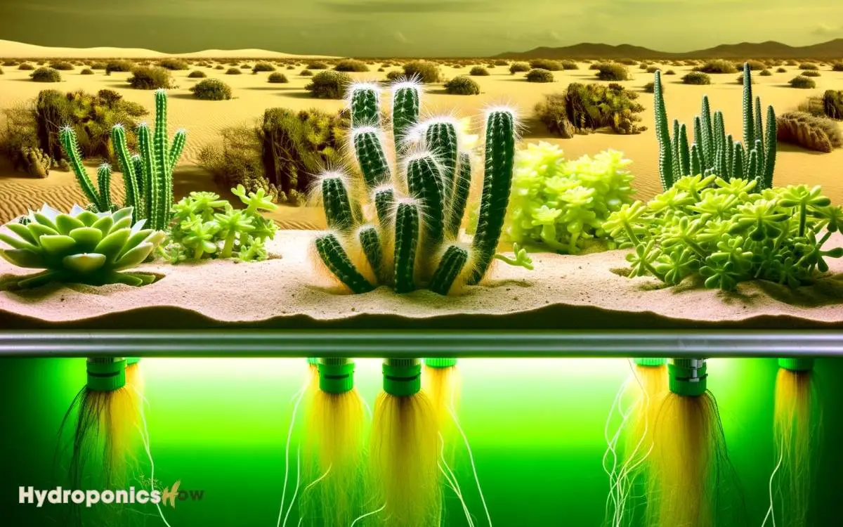 can desert plants grow by hydroponics