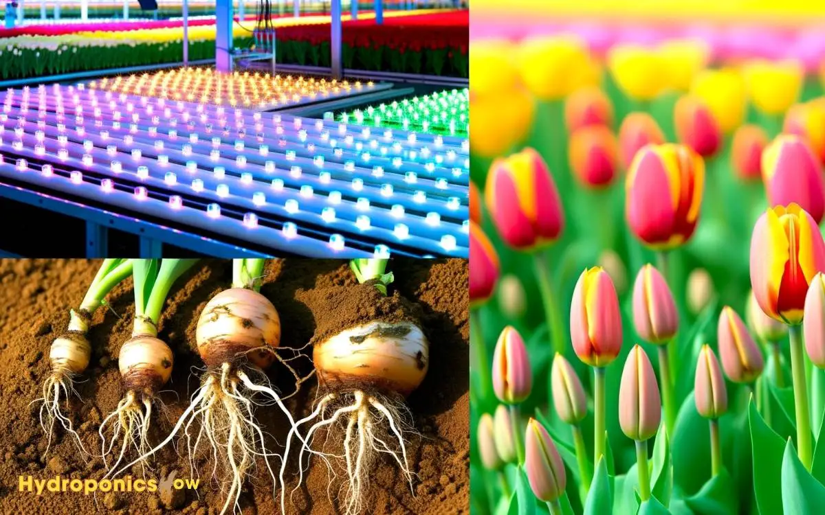 can hydroponic tulips be planted in soil