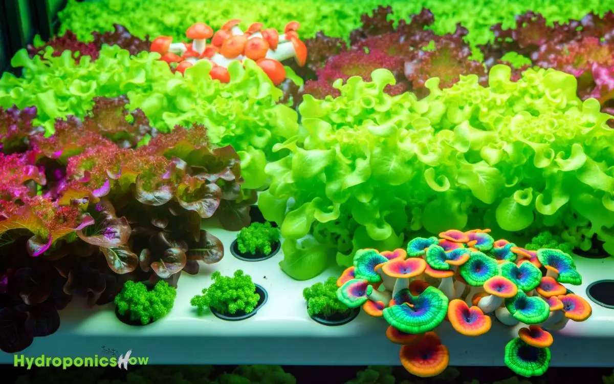 do hydroponics grow poisonouse mushrooms along side food plants