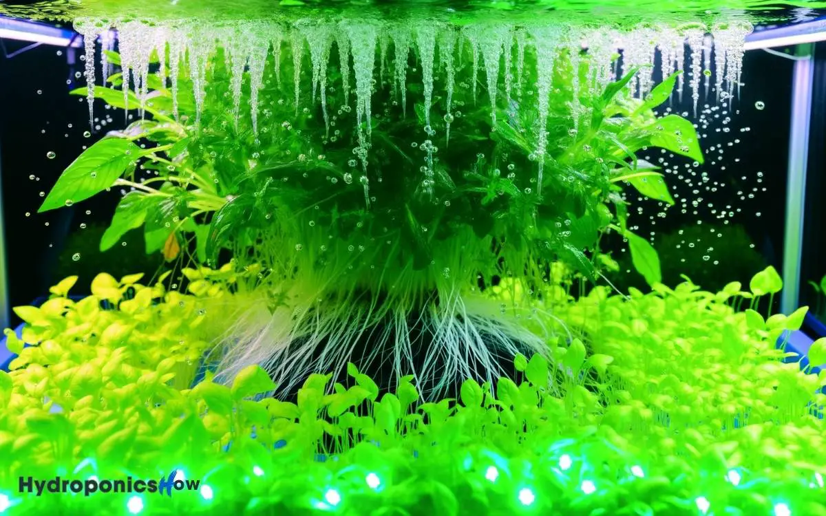 how does water and oxygen affect plant growth in hydroponics