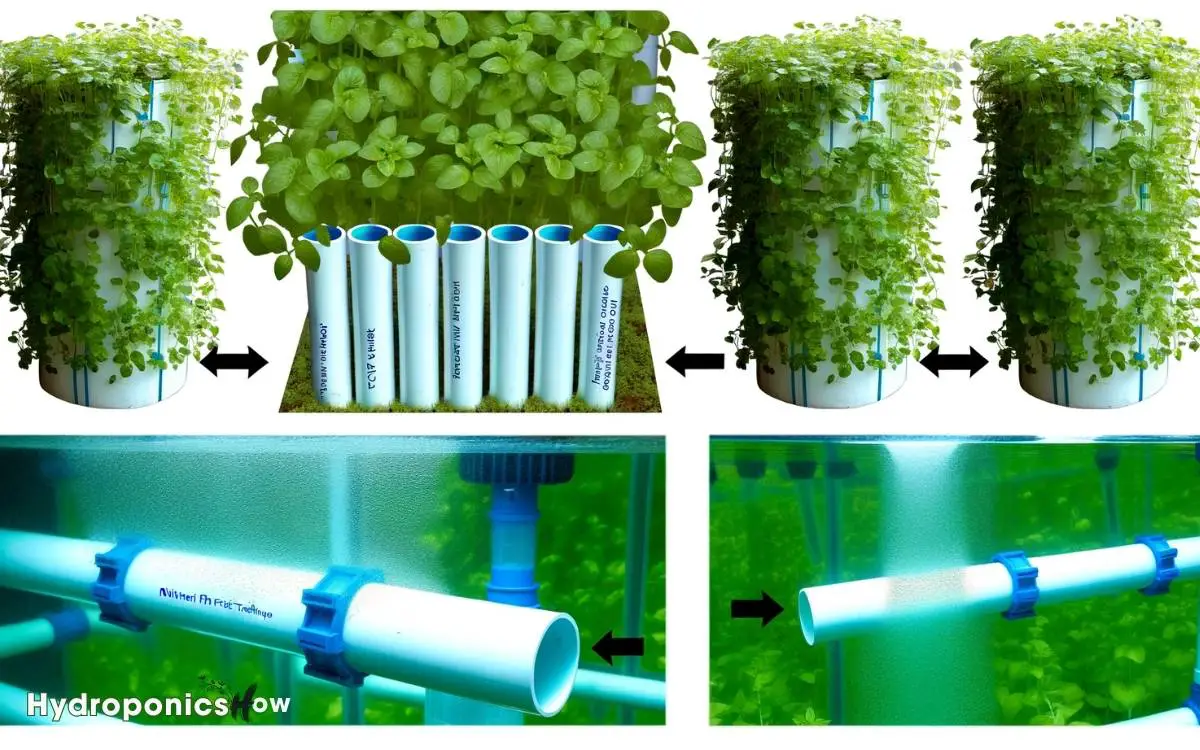 types of pvc hydroponic system