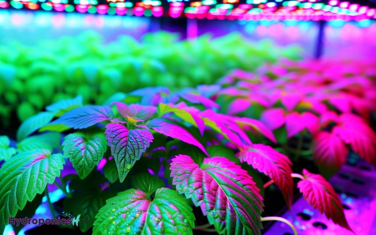 what type of light is used for hydroponics