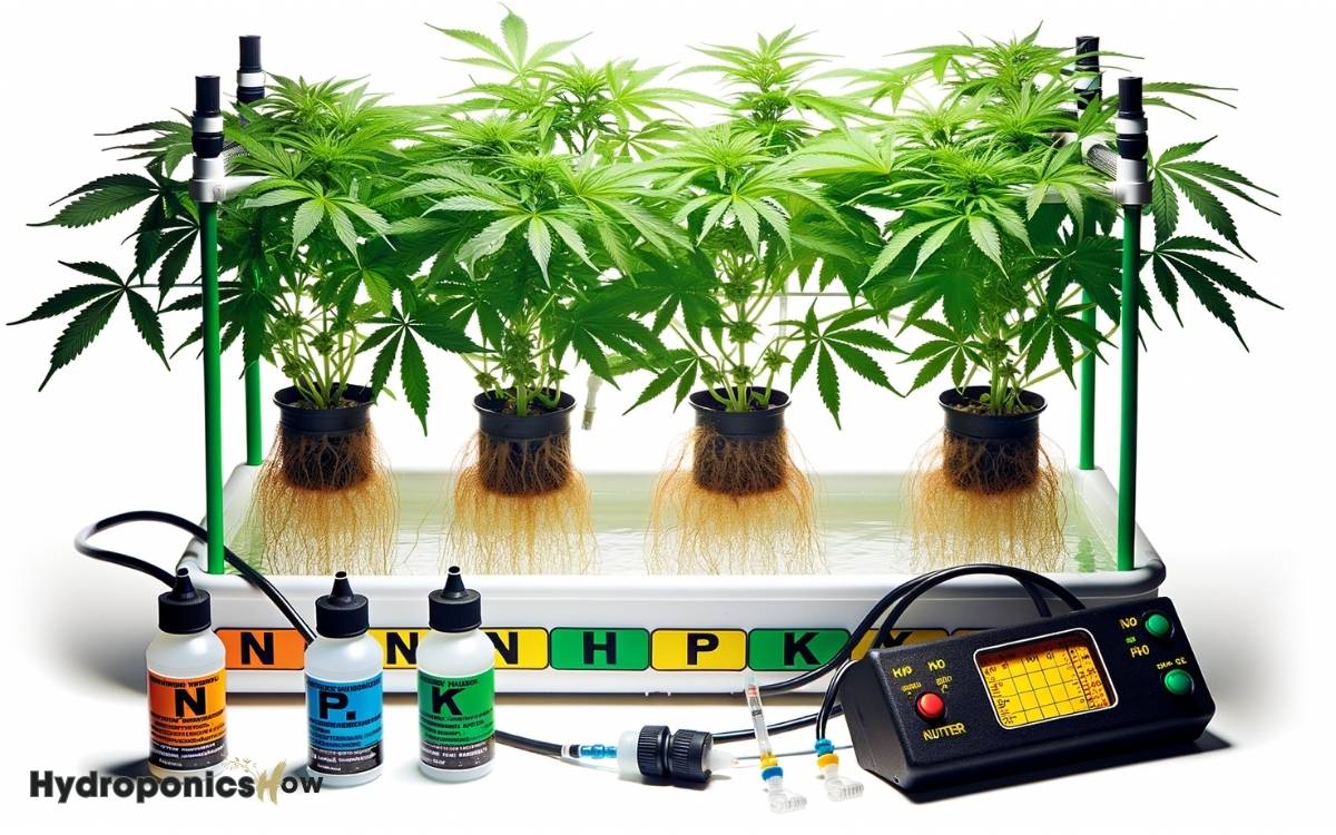 what types of nutrients does pot need hydroponics