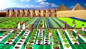 ancient egyptian hydroponics method