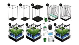 build hydroponic grow tent