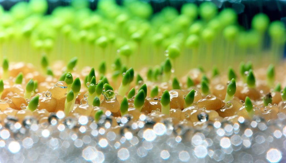 chive seeds sprouting process