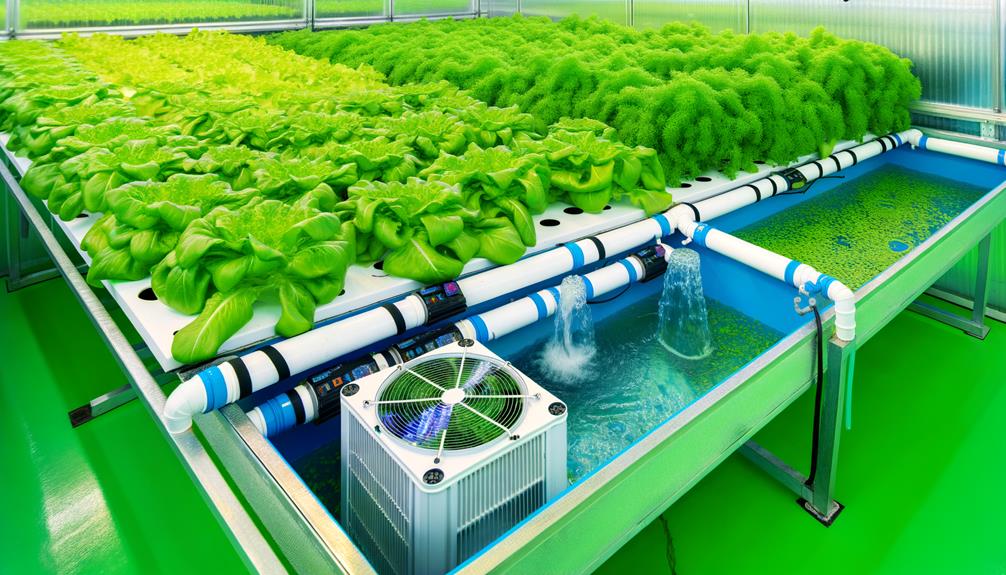 cooling hydroponic water techniques