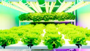 create hydroponic lettuce garden