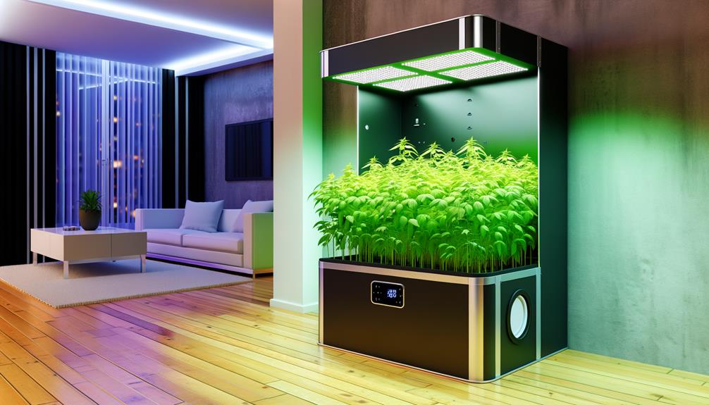 discreet indoor gardening solution