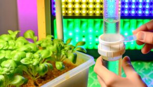 diy hydroponic water indicator