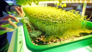 effective hydroponic nutrient application