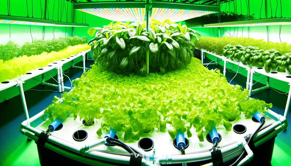 establishing hydroponic garden system