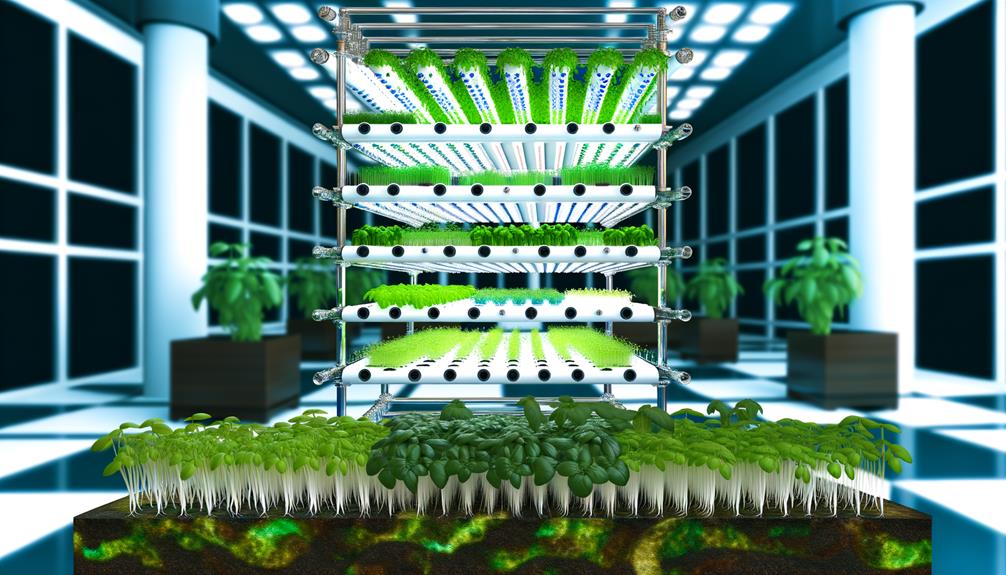 establishing hydroponic grow setup