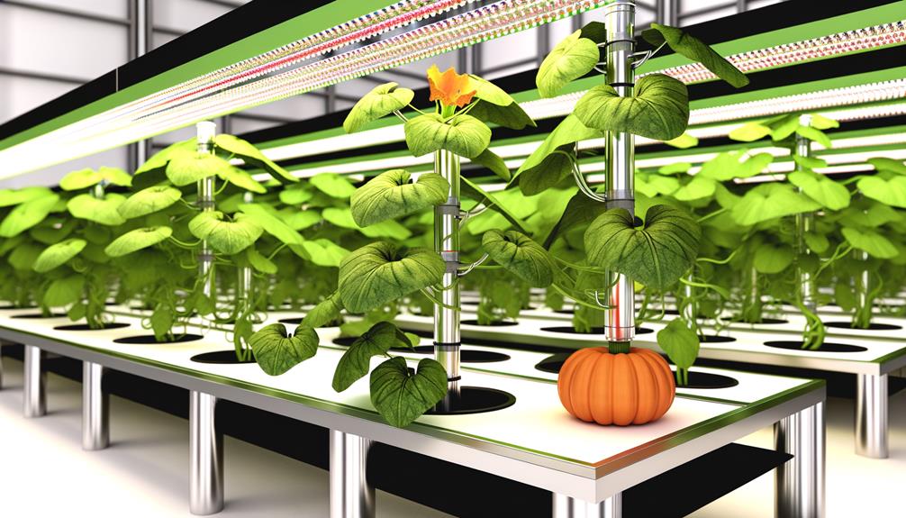 establishing hydroponic growing system