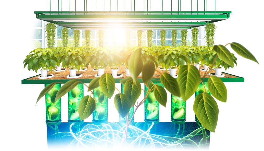 establishing hydroponic growing system