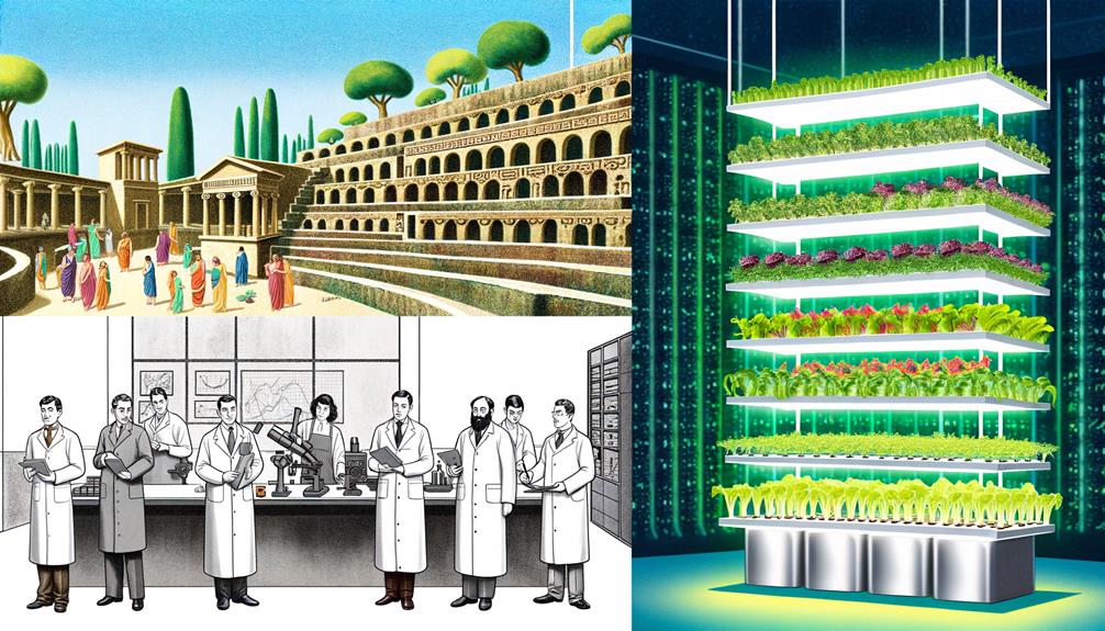 evolution of soil less farming