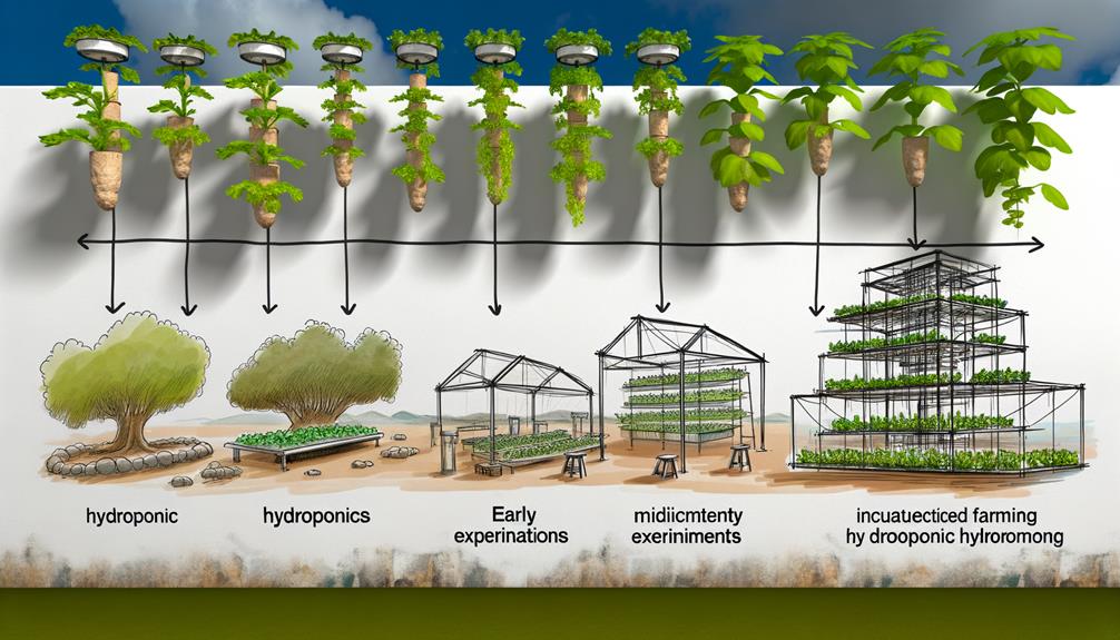 evolution of soil less farming