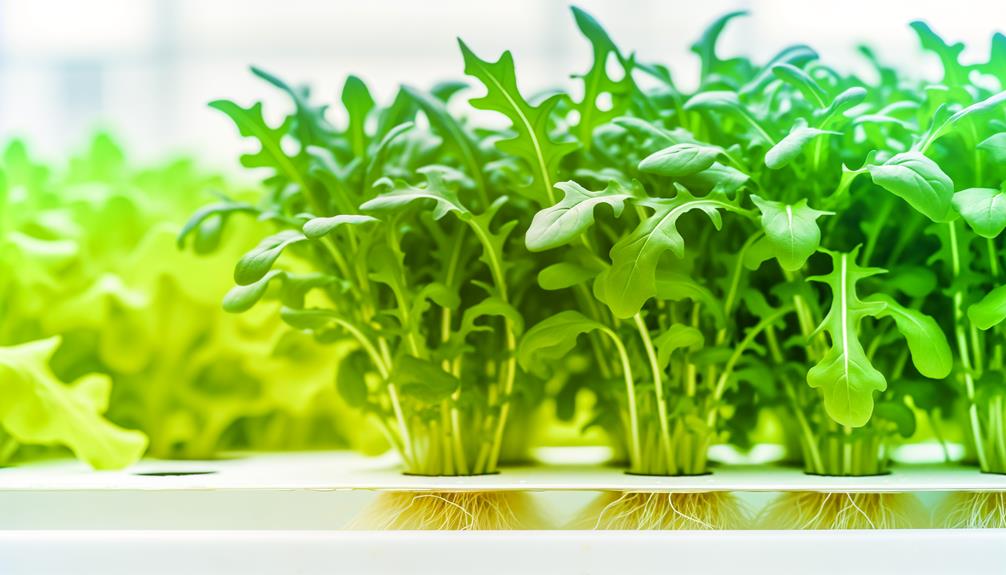 hydroponic arugula health advantages