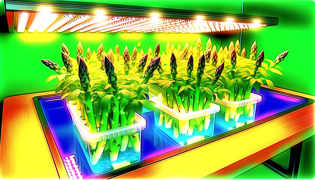 hydroponic asparagus cultivation possible