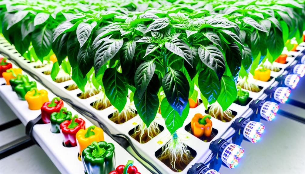 hydroponic bell peppers advantages