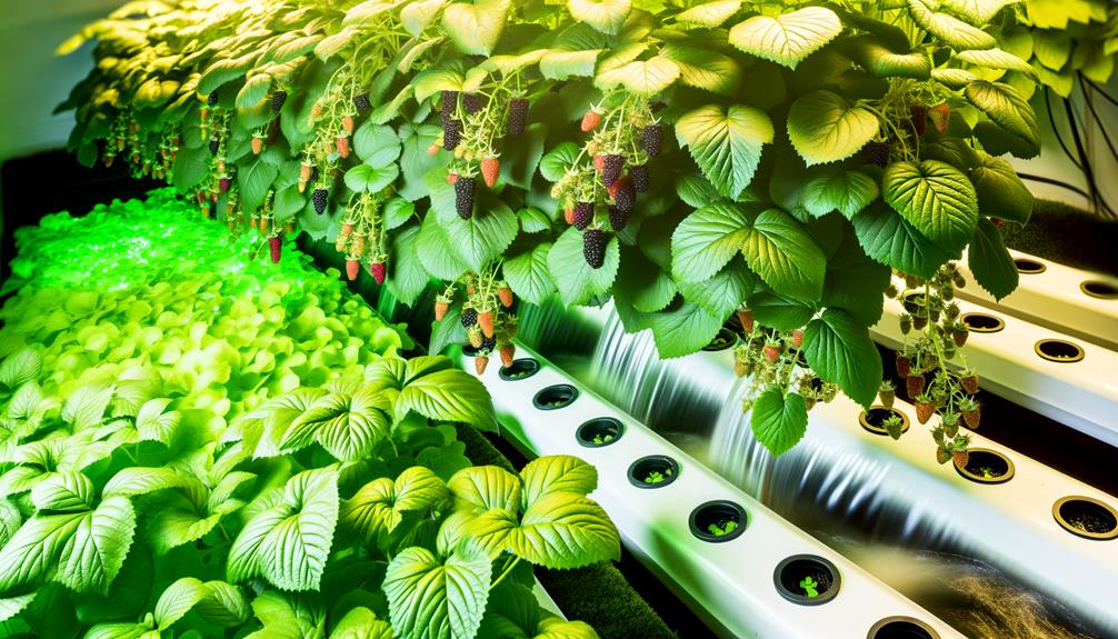 hydroponic blackberry growing advantages