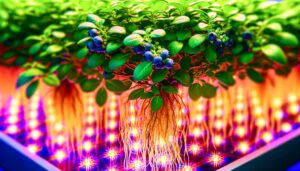 hydroponic blueberry cultivation feasibility