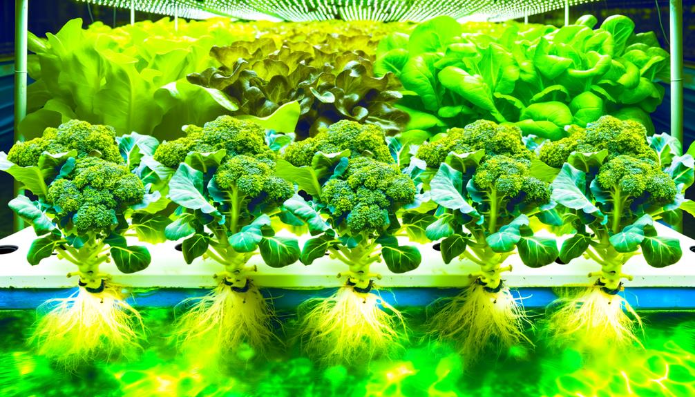 hydroponic broccoli cultivation possible