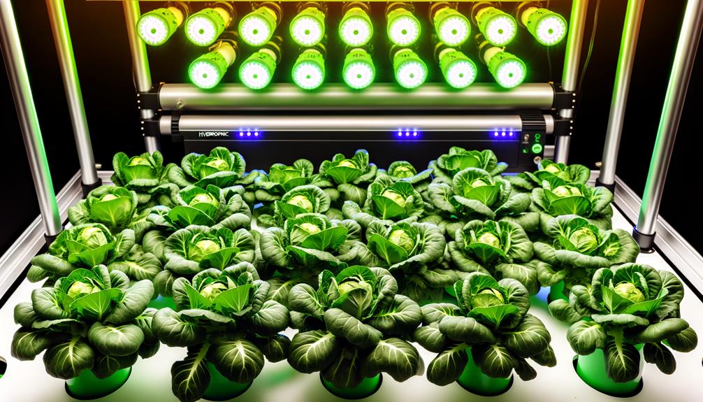 hydroponic brussels sprouts cultivation