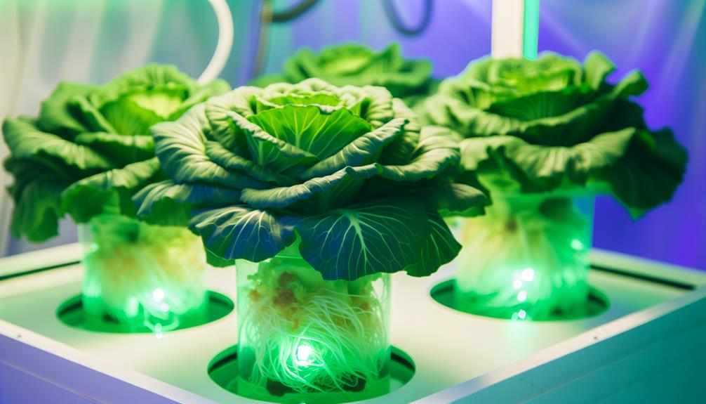 hydroponic cabbage cultivation possible