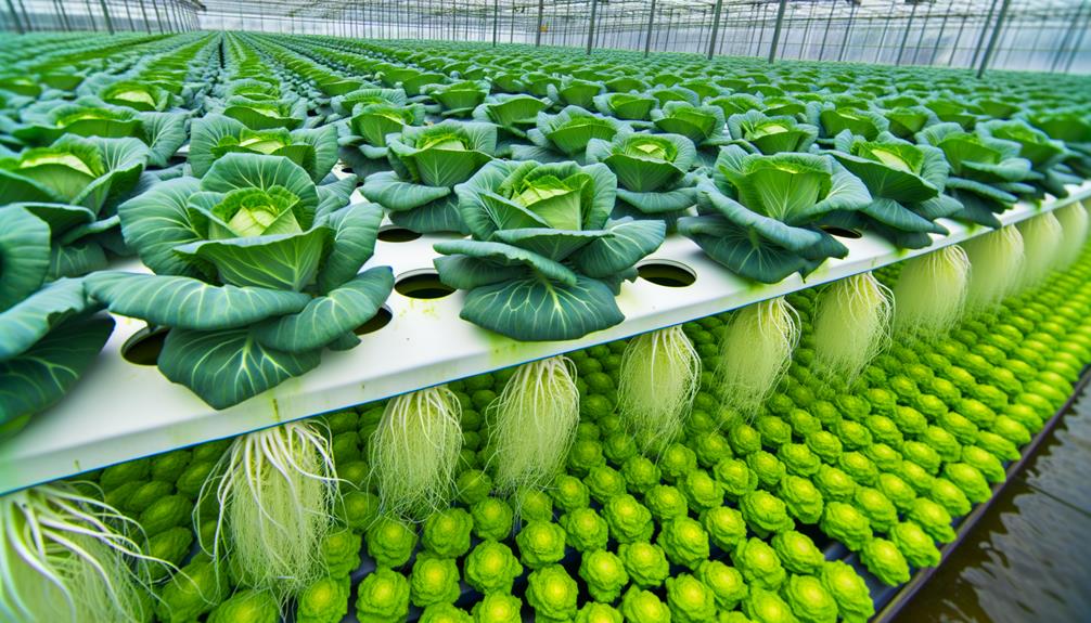 hydroponic cabbage harvesting techniques