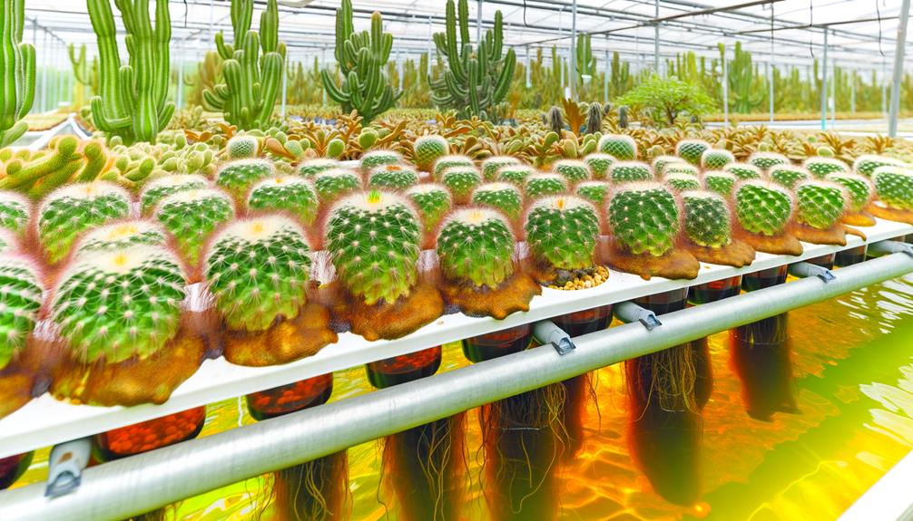 hydroponic cactus cultivation advantages