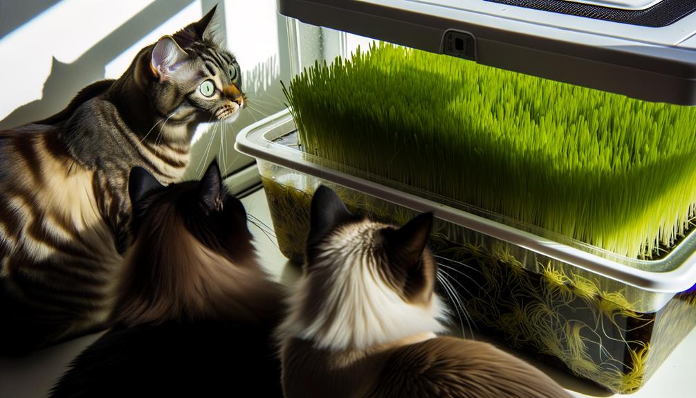 hydroponic cat grass guide