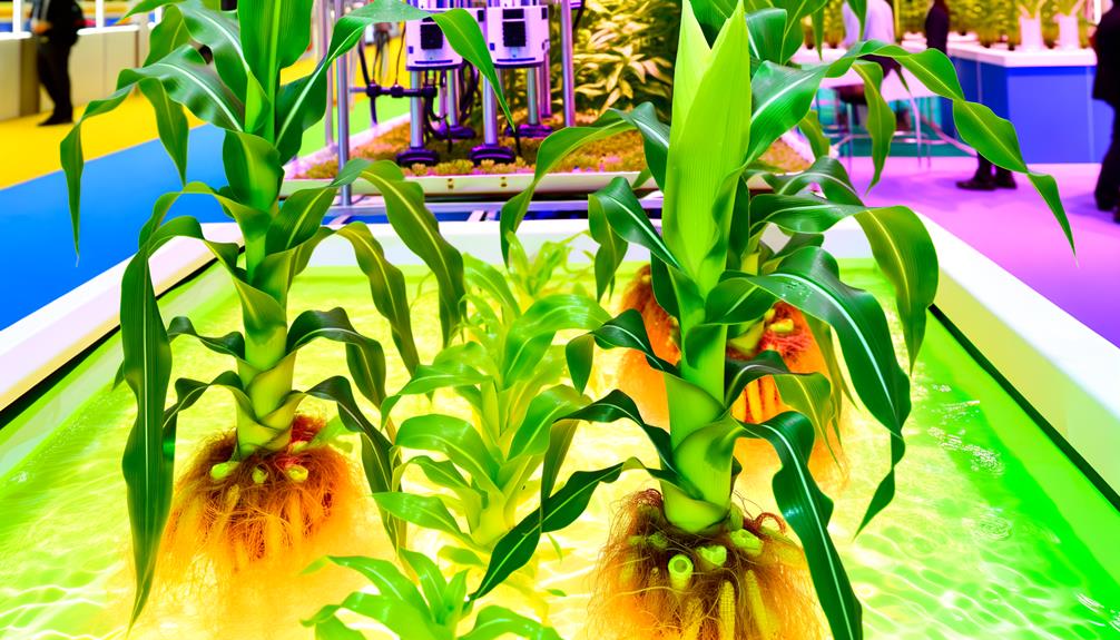 hydroponic corn cultivation possible