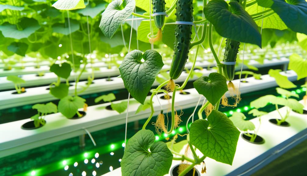 hydroponic cucumber cultivation possible