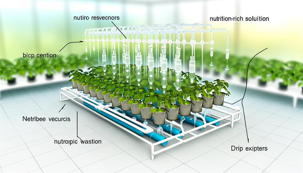 hydroponic drip system setup