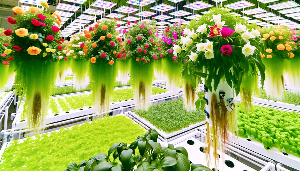 hydroponic flower cultivation options