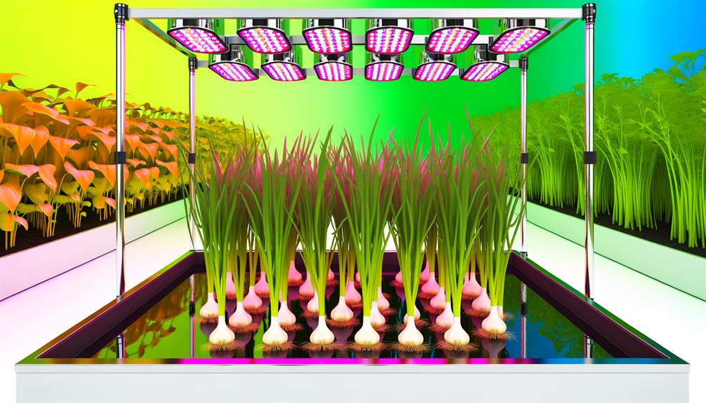 hydroponic garlic cultivation possible