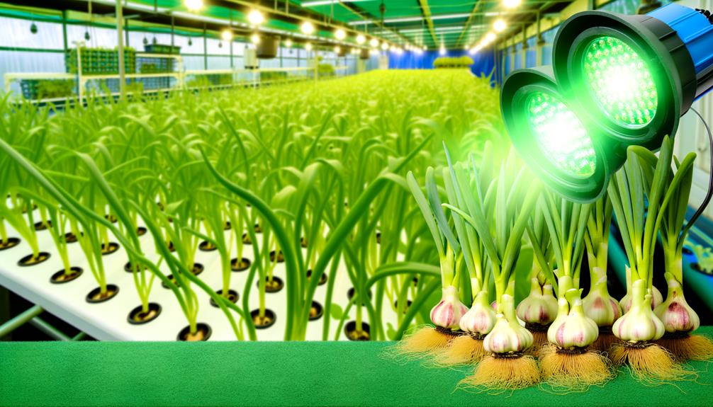 hydroponic garlic health advantages