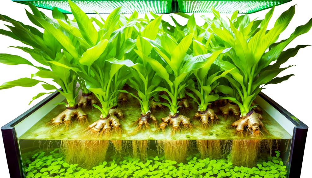 hydroponic ginger cultivation advantages