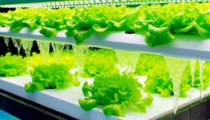 hydroponic iceberg lettuce cultivation