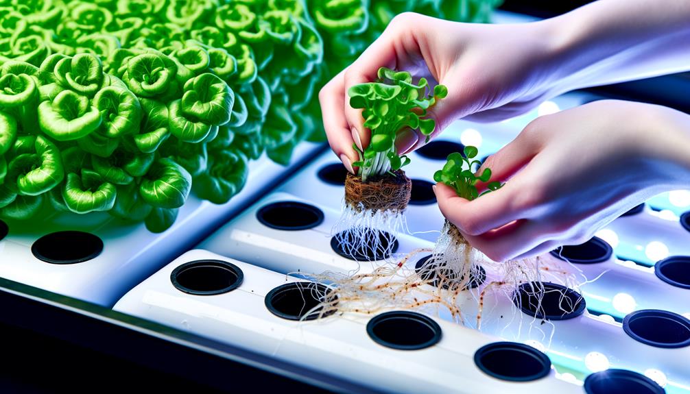 hydroponic lettuce planting guide