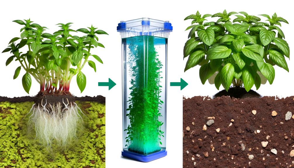 hydroponic nutrients in soil