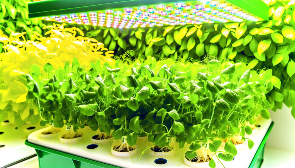 hydroponic peas offer advantages