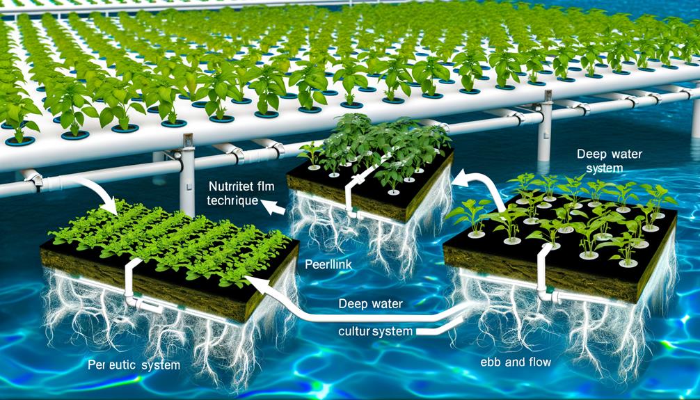 hydroponic perlite system types