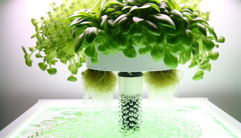 hydroponic plant growing method