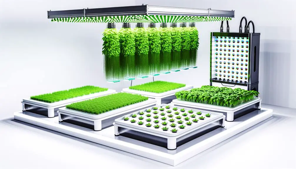 hydroponic plant growth system