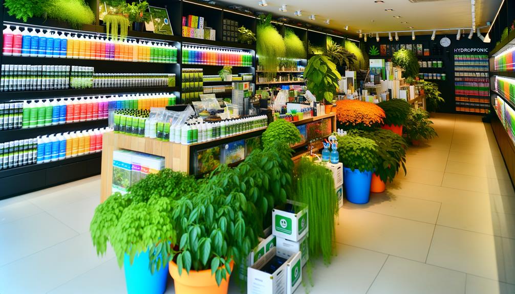 hydroponic specialty retail stores