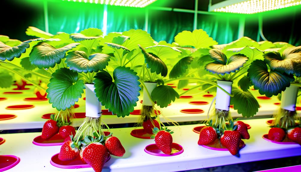 hydroponic strawberry cultivation possible