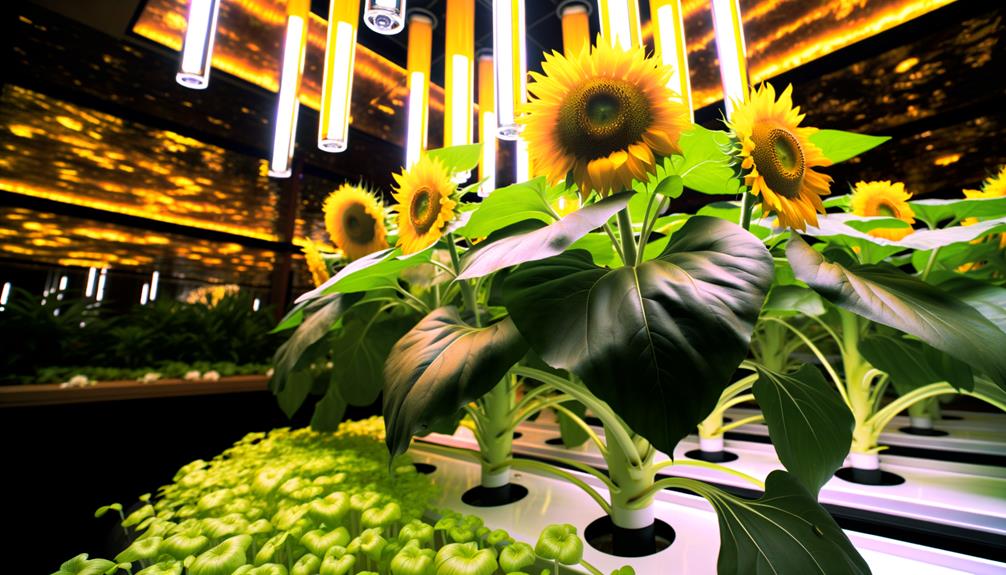 hydroponic sunflower cultivation possible